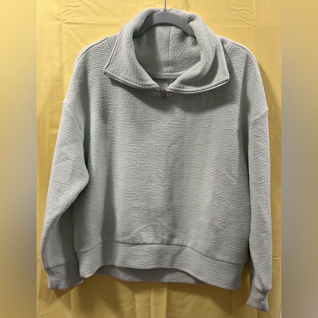 Calia By Carrie Underwood Light Green Cowl Neck Sweater